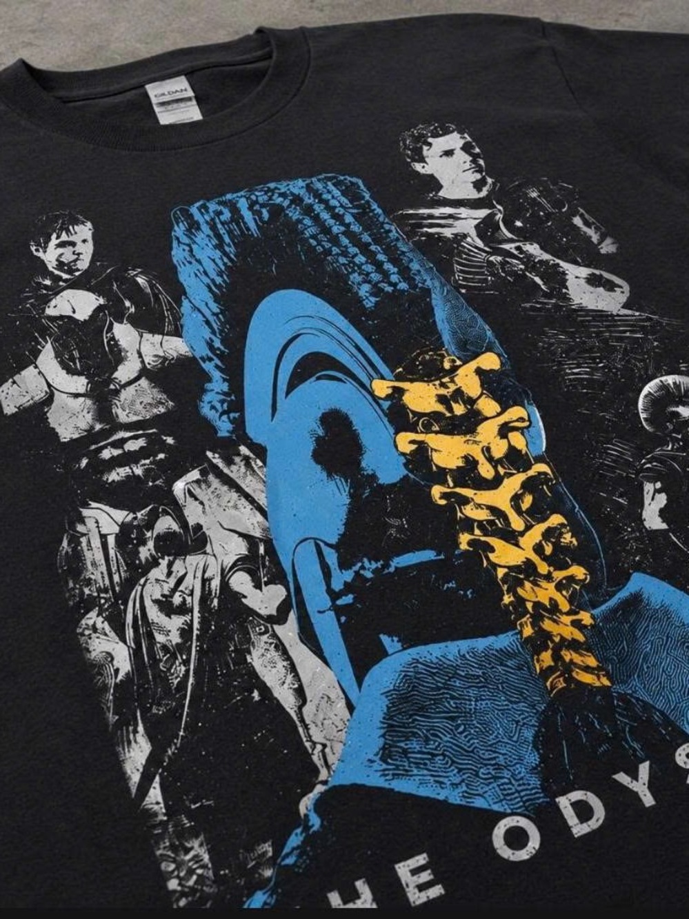 The Odyssey Graphic T-Shirt - Black - Picture 2 of 2